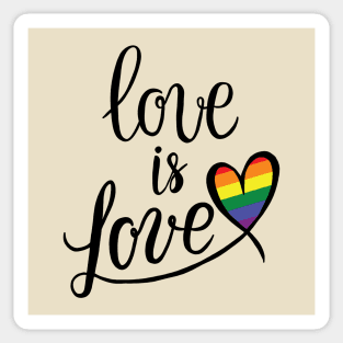 LGBT - Love is Love Sticker